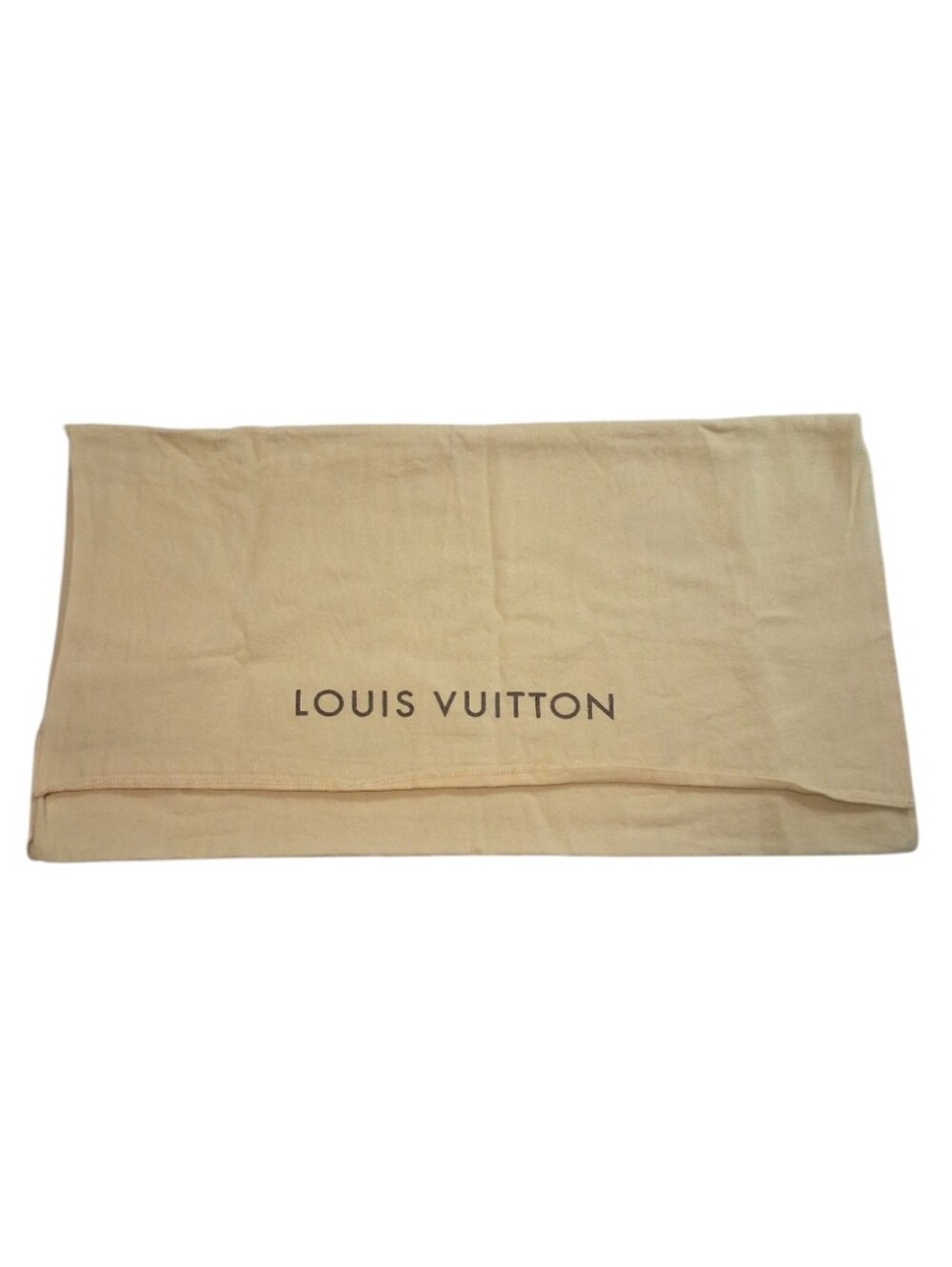 Louis Vuitton Envelope Cream Logo Dust Bag 21" x 14"